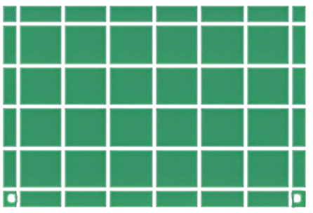 碁盤目状の基板を切断する