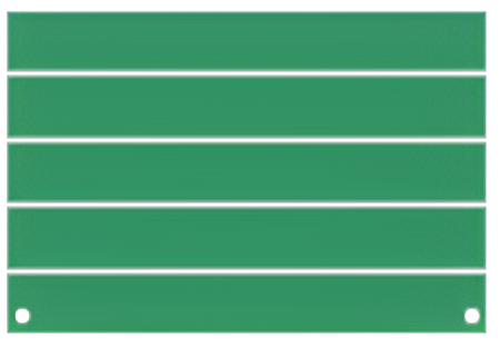 V溝の基板を切断する