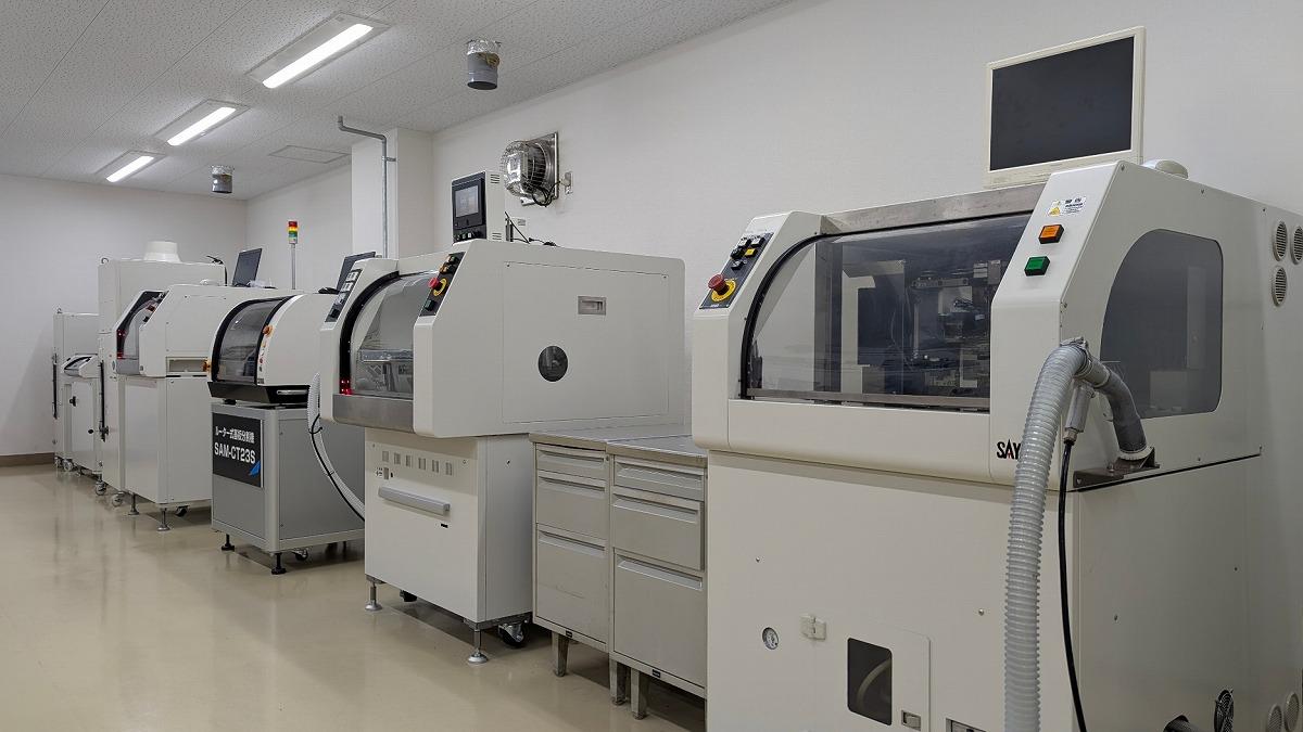 当社工場内にショールームを併設